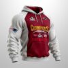 Personalized Patriots 25 26 Super Bowl LX Champions Hoodie 3