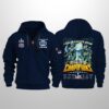 Personalized Seahawks 25 26 Super Bowl LX Champions Hoodie Half Zipper 5