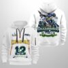 SB LX Champions Seahawks 2026 Quarter Zip Hoodie 4