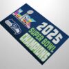 Seahawks 2025-2026 SB LX Champions Doormat