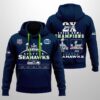 Seahawks 2025 2X SB LX Champions USA 250 Hoodie