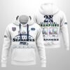 Seahawks 2025 2X SB LX Champions USA 250 Hoodie 2