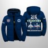 Seahawks 2025 2X SB LX Champions USA 250 Winter Down Jacket 2