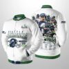 Seahawks 2025 Bowl LX Champions Baseball Jacket 2