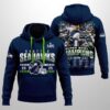 Seahawks 2025 Bowl LX Champions Hoodie