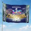 Seahawks 2025 Two Time SB LX Champions Flag 2