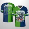Seahawks 2026 World Champions Football Jersey
