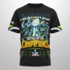 Seahawks 25 26 Super Bowl LX Champions Shirt 2
