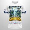 Seahawks 25 26 Super Bowl LX Champions Shirt 3