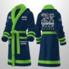 Seahawks 2X SBowl Champions 2026 Bathrobe