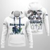Seahawks 2X SBowl Champions 2026 Hoodie 2