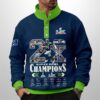 Seahawks 2X SBowl Champions 2026 Unisex Western Style Sweater With Buckles