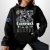 Seahawks 2X SBowl Champions 2026 Waffle Hoodie 3