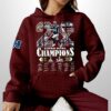 Seahawks 2X SBowl Champions 2026 Waffle Hoodie 4