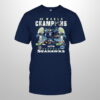 Seahawks 2x World Champions 2025 Two Sided Shirt 2