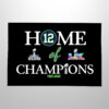 Seahawks Home Of Champions Super Bowl LX 2026 Doormat