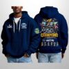 Seahawks SB LX Champions 2026 Signature Waffle Half Zip Hoodie