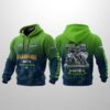 Seahawks SB LX Champions 2026 Waffle Hoodie
