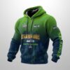 Seahawks SB LX Champions 2026 Waffle Hoodie 2