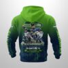 Seahawks SB LX Champions 2026 Waffle Hoodie 3