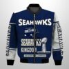 Seahawks SBowl LX 2026 Champions Bomber Jacket 2