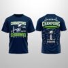 Seahawks Super Bowl LX 2026 Champions Signature Shirt 5 Seahawks Super Bowl LX 2026 Champions Signature Shirt