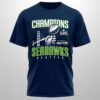 Seahawks Super Bowl LX 2026 Champions Signature Shirt 2