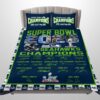 Seahawks Super Bowl LX Champions 2026 Bedding Set