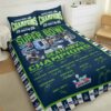 Seahawks Super Bowl LX Champions 2026 Bedding Set 2
