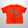 2026 Astros Hunter Brown Orange Jersey Giveaway 1