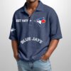 Blue Jays Est 1977 Waffle Polo Shirt 1
