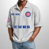 Cubs Est 1876 Waffle Polo Shirt 2