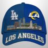 Dodgers x Rams Skyline Stadium Classic Cap 1