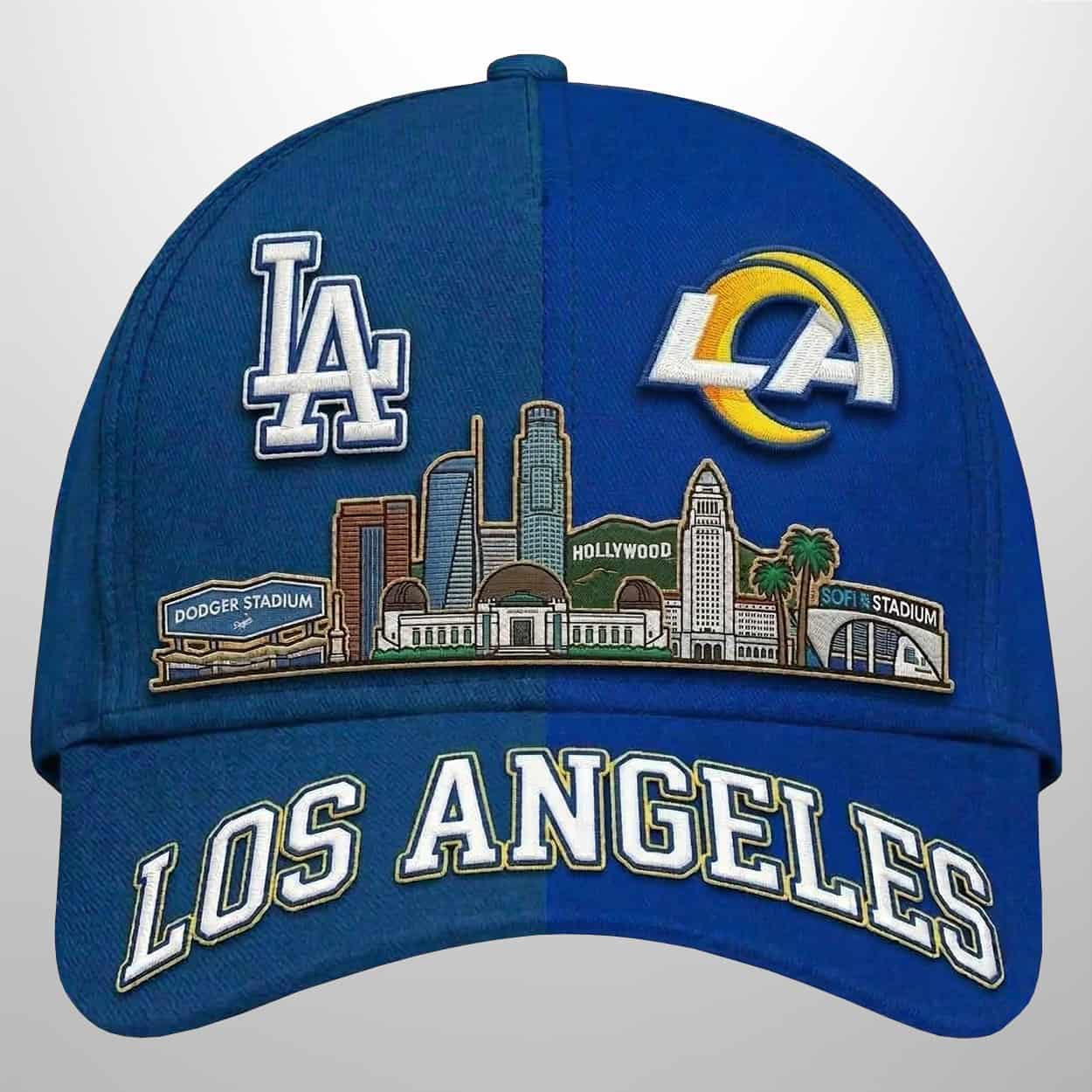Dogers Rams Dodgers x Rams Skyline Stadium Classic Cap