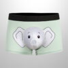 Men's Elephant Trunk Funny Boxer Briefs (4)