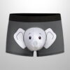 Men's Elephant Trunk Funny Boxer Briefs (7)