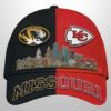 Missouri x Chiefs Skyline Stadium Classic Cap 1