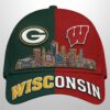 Packers x Badgers Skyline Stadium Classic Cap 1