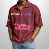 Phillies Est 1883 Waffle Polo Shirt 1