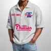 Phillies Est 1883 Waffle Polo Shirt 2