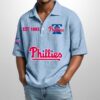 Phillies Est 1883 Waffle Polo Shirt 3