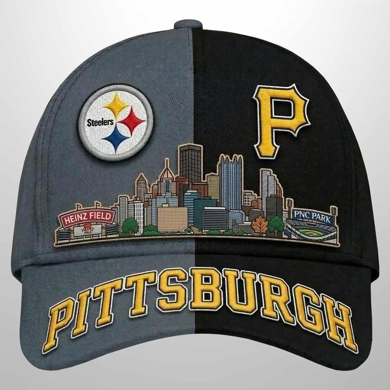 Steelers x Pirates Skyline Stadium Classic Cap