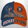 Texans x Astros Skyline Stadium Classic Cap 4 Texans x Astros Skyline Stadium Classic Cap 1