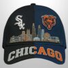 White Sox x Bears Skyline Stadium Classic Cap 5 White Sox x Bears Skyline Stadium Classic Cap 1