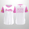 2026 Braves Breast Cancer Awareness Day Jersey Giveaway 1