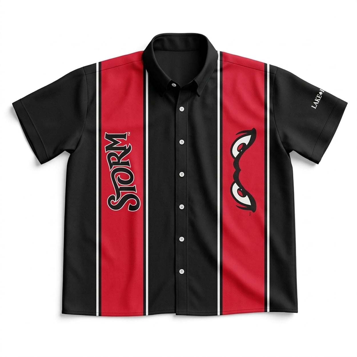 2026 Lake Elsinore Storm Black & Red Storm Bowling Shirt Giveaway 1 2026 Lake Elsinore Storm Black Red Storm Bowling Shirt Giveaway 1