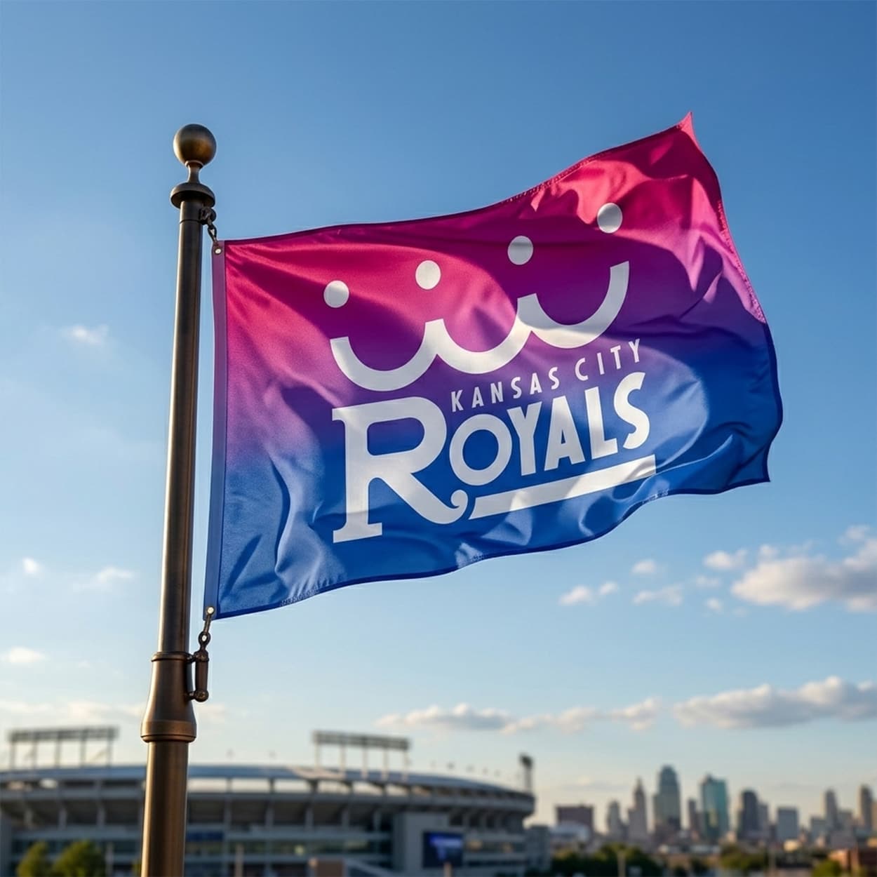 2026 Royals City Connect Flag Giveaway 2 2026 Royals City Connect Flag Giveaway 2