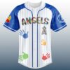 Angels 2026 Autism Awareness Day Jersey 2