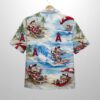 Angels Baseball Mascot Beach Viber Button Up Hawaiian Shirt 2