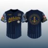 Athletics 2026 US Navy Appreciation America 250 Jersey 1